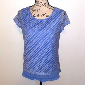 🔹NWOT The Limited Chiffon Layered Top🔹